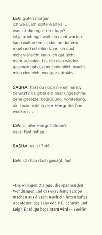 Zusatzmaterial KL 978 3 596 72024 8 vorne von Für immer dein Feind von Olivie Blake