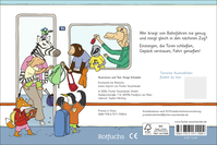 Zusatzmaterial 9783757170004 U4 von Zebra, Hund und Meise gehen auf die Reise. Eisenbahn-Leporello von Dunja Schnabel