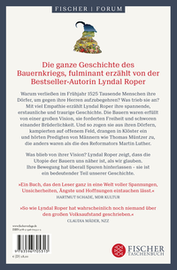 Zusatzmaterial 9783596705313 U4 von Für die Freiheit : Der Bauernkrieg 1525 von Lyndal Roper
