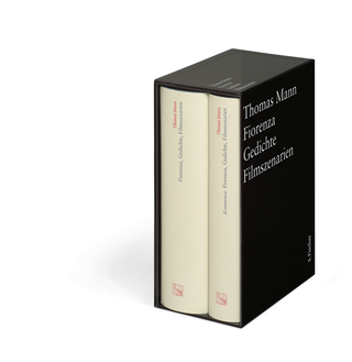 Buchcover von Fiorenza, Gedichte, Filmentwürfe: Text und Kommentar in einer Kassette