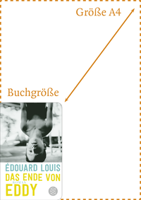 Zusatzmaterial PA 978 3 596 52357 3 abmessung von Das Ende von Eddy: Roman von Édouard Louis