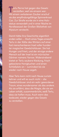 Zusatzmaterial KL 978 3 596 71255 7 vorne von The Enchanted Greenhouse: Ein Schimmer der Hoffnung von Sarah Beth Durst