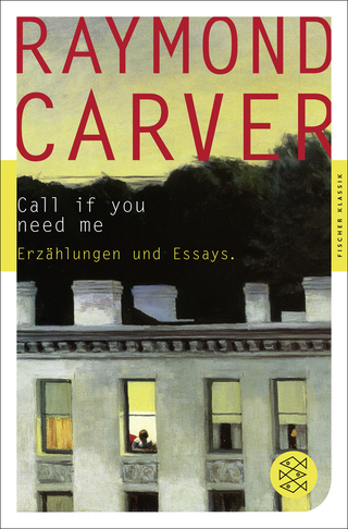Buchcover von Call if you need me: Erzählungen und Essays