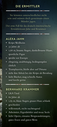 Zusatzmaterial KL 978 3 596 70050 9 vorne von Grenzfall - Der Tod in ihren Augen: Kriminalroman von Anna Schneider