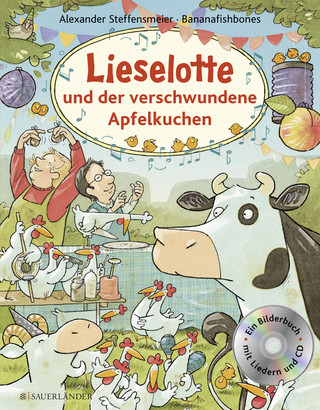 Buchcover von Lieselotte und der verschwundene Apfelkuchen Buch mit CD