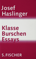 Buchcover von Klasse Burschen: Essays von Josef Haslinger