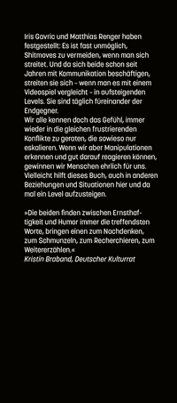 Zusatzmaterial KL 978 3 596 70915 1 vorne von Shitmoves: 20 manipulative Tricks und wie du dich dagegen wehrst von Iris Gavric, Matthias Renger