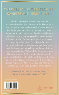 Zusatzmaterial 9783596713042 U4 von A Summer full of Lies von Margit Weber