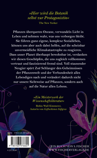 Zusatzmaterial 9783103976601 U4 von Die Lichtwandler: Wie Pflanzen uns das Leben schenken von Zoë Schlanger