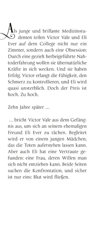 Zusatzmaterial KL 978 3 596 70503 0 vorne von Vicious - Das Böse in uns: Roman von V. E. Schwab