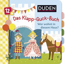 Buchcover von The Flap-Look-Book: Who Lives Here?: Spielbuch mit großen Klappen
