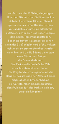 Zusatzmaterial KL 978 3 596 70083 7 vorne von Die Senfblütensaga - Zeit für Träume: Roman von Clara Langenbach