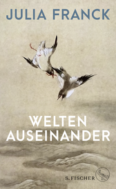 Buchcover von Welten auseinander von Julia Franck