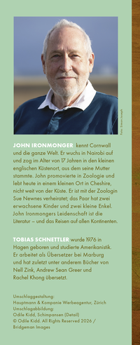 Zusatzmaterial KL 978 3 10 397723 3 hinten von Die Insel der Schimpansen: Roman von John Ironmonger