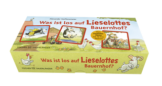 Buchcover von Was ist los auf Lieselottes Bauernhof?: Mein Lieselotte-Memo mit 10 Trio-Motiven