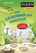 Buchcover von Duden Leseprofi – Großbuchstaben: Das Geheimnis der Dinospur, Erstes Lesen von Annette Neubauer