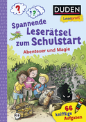 Buchcover von Duden Leseprofi – Spannende Leserätsel zum Schulstart: Abenteuer und Magie, 1. Klasse: 66 knifflige Aufgaben  von Susanna Moll