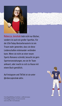 Zusatzmaterial KL 978 3 596 71338 7 hinten von Playbook - Das Herz spielt, wie es will von Rebecca Jenshak