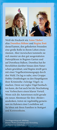 Zusatzmaterial KL 978 3 651 00137 4 hinten von Schräge Vögel – SOKO Neuntöter: Kriminalroman von Anna Täuber