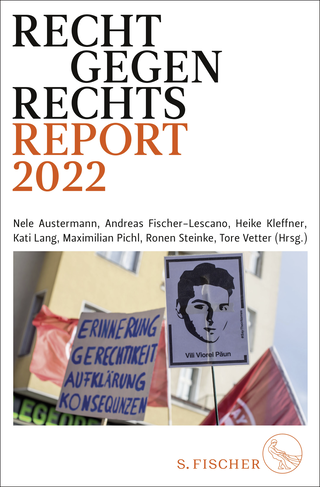 Buchcover von Recht gegen rechts: Report 2022