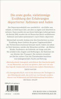 Zusatzmaterial 9783103975420 U4 von Deportiert: »Immer mit einem Fuß im Grab« – Erfahrungen deutscher Juden von Andrea Löw