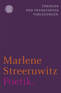 Buchcover von Poetik.: Tübinger und Frankfurter Vorlesungen. von Marlene Streeruwitz