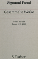 Buchcover von Werke aus den Jahren 1917-1920 von Sigmund Freud