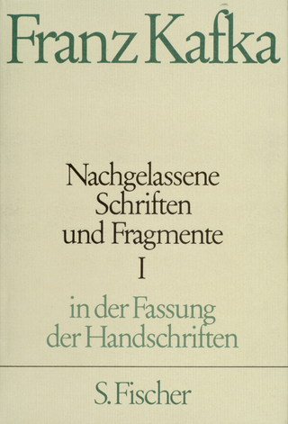 Buchcover von Nachgelassene Schriften und Fragmente I