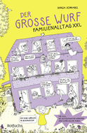 Buchcover von Der große Wurf:  Familienalltag XXL von Dunja Schnabel