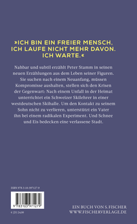 Zusatzmaterial 9783103971279 U4 von Auf ganz dünnem Eis: Erzählungen von Peter Stamm