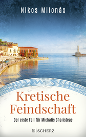 Buchcover von Kretische Feindschaft: Der erste Fall für Michalis Charisteas von Nikos Milonás