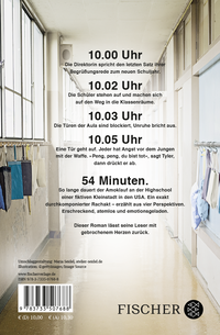 Zusatzmaterial 9783733507688 U4 von 54 Minuten: Jeder hat Angst vor dem Jungen mit der Waffe von Marieke Nijkamp