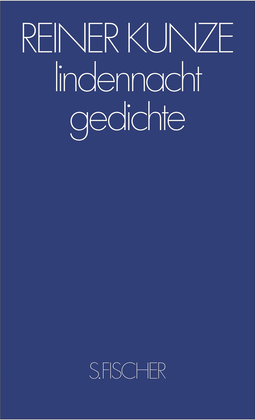 Buchcover von lindennacht: gedichte von Reiner Kunze