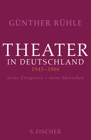 Buchcover von Theater in Deutschland 1946-1966: Seine Ereignisse - seine Menschen