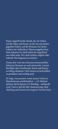 Zusatzmaterial KL 978 3 10 397620 5 vorne von Wut und Wertung: Warum wir über Geschmack streiten von Johannes Franzen