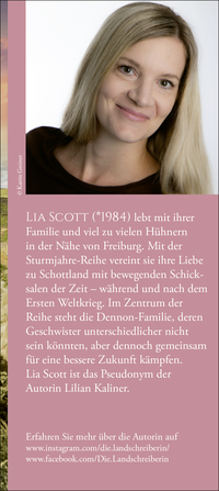 Zusatzmaterial KL 978 3 596 70780 5 vorne von Sturmjahre: Ein Traum von morgen von Lia Scott