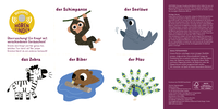Zusatzmaterial PA 978 3 7373 5969 6 innen 004 von Hörst du die Zootiere? (Soundbuch) von Marion Billet