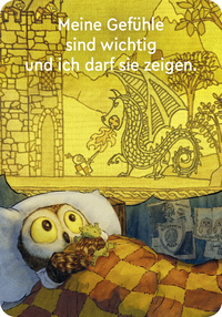 Zusatzmaterial PA 978 3 7373 7365 4 innen 005 von Die kleine Rittereule Mutmachkarten : 30 Karten, die stark machen von Christopher Denise