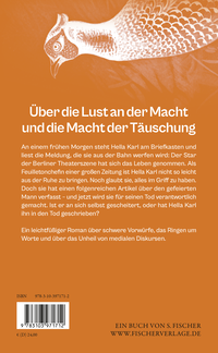 Zusatzmaterial 9783103971712 U4 von Der Einfluss der Fasane: Roman von Antje Rávik Strubel