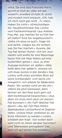 Zusatzmaterial KL 978 3 651 00101 5 vorne von Der Tote im Netz: Ein Usedom-Krimi von Frauke Scheunemann