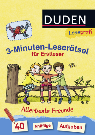 Buchcover von 3-Minute-Reading Puzzles for First Reders: Very Best Friends: 40 knifflige Aufgaben 