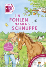 Buchcover von Leseprofis – Großbuchstaben: Ein Fohlen namens Schnuppe, 1. Klasse von Usch Luhn
