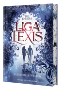 Buchcover von Liga Lexis – Silberhelle Welten von Mo Enders