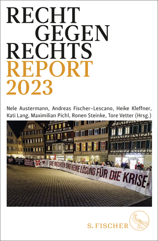 Buchcover von Recht gegen rechts: Report 2023