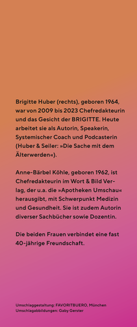 Zusatzmaterial KL 978 3 10 397739 4 hinten von Endlich Ich!: Wie wir mit 60 anfangen, unser bestes Leben zu leben von Brigitte Huber, Anne-Bärbel Köhle