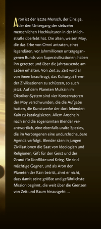 Zusatzmaterial KL 978 3 596 70575 7 vorne von Ruf der Unendlichkeit von Andreas Brandhorst