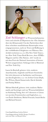 Zusatzmaterial KL 978 3 10 397660 1 hinten von Die Lichtwandler: Wie Pflanzen uns das Leben schenken von Zoë Schlanger