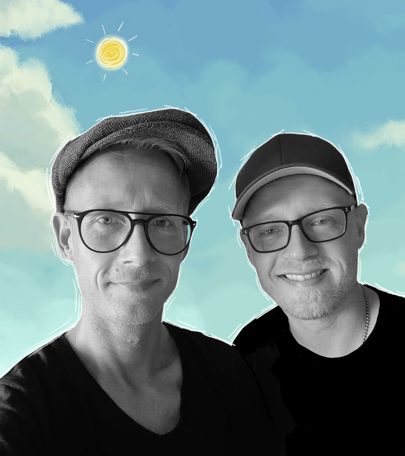 Portrait von Christian und Fabian Jeremies