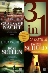 Buchcover von Grausame Nacht / Böse Seelen / Ewige Schuld - Drei Kate-Burkholder-Krimis in einem Band von Linda Castillo
