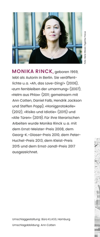 Zusatzmaterial KL 978 3 10 397420 1 hinten von Champagner für die Pferde: Ein Lesebuch von Monika Rinck